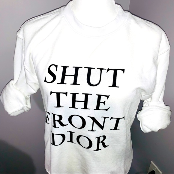 SOLD Graphics Shop | Shut the Front Sweatshirt - Picture 3 of 3